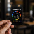 Black NFC Google Review Card