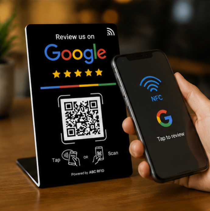 Google Review Stand