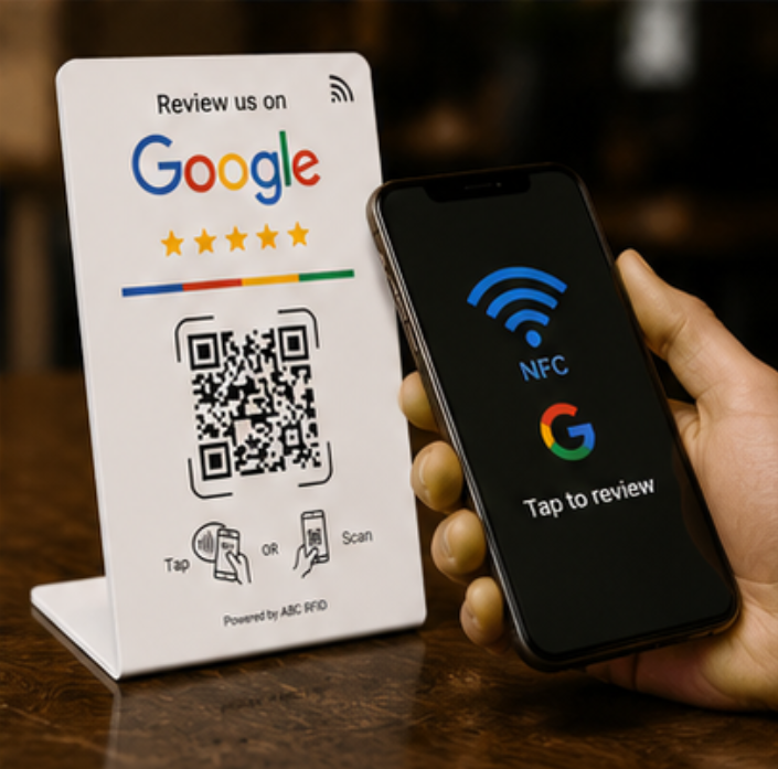 Google Review Stand
