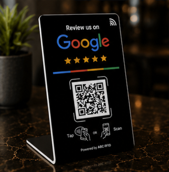 Google Review Stand